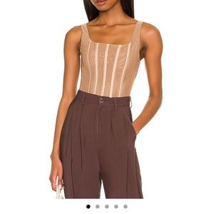 Misha Kyanni Corset bodysuit NWT - Size 4 (small)